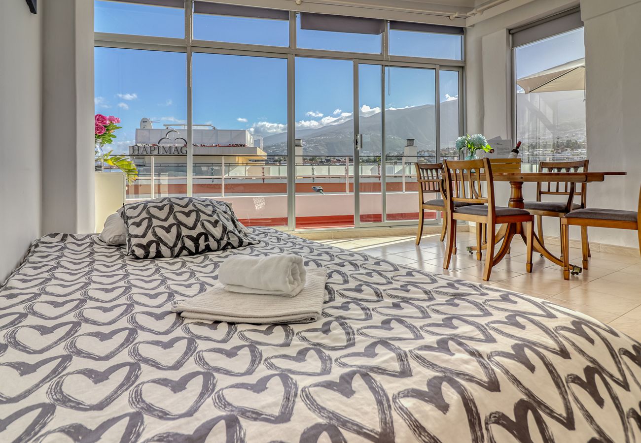 Ferienwohnung in Puerto de la Cruz - Spacious top-floor penthouse w/ Huge terrace